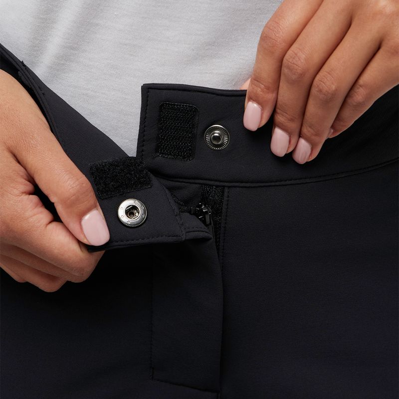 Pantaloni softshell da donna Jack Wolfskin Activate Thermic neri 5