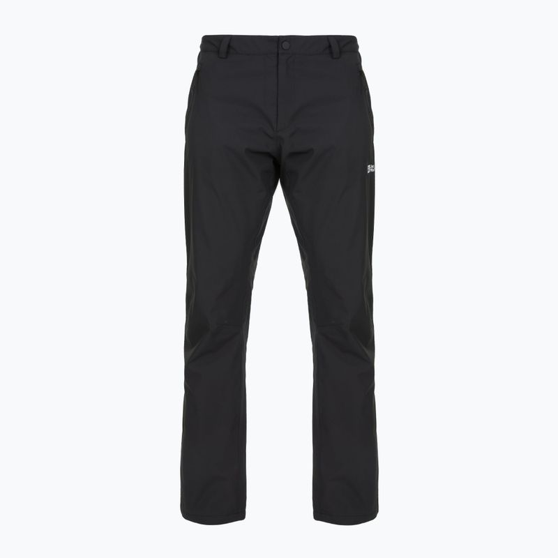 Pantaloni da trekking Jack Wolfskin da uomo Parana nero 7