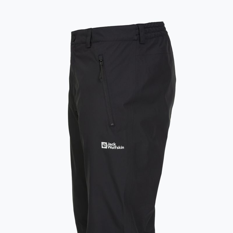 Pantaloni da trekking Jack Wolfskin da uomo Parana nero 9