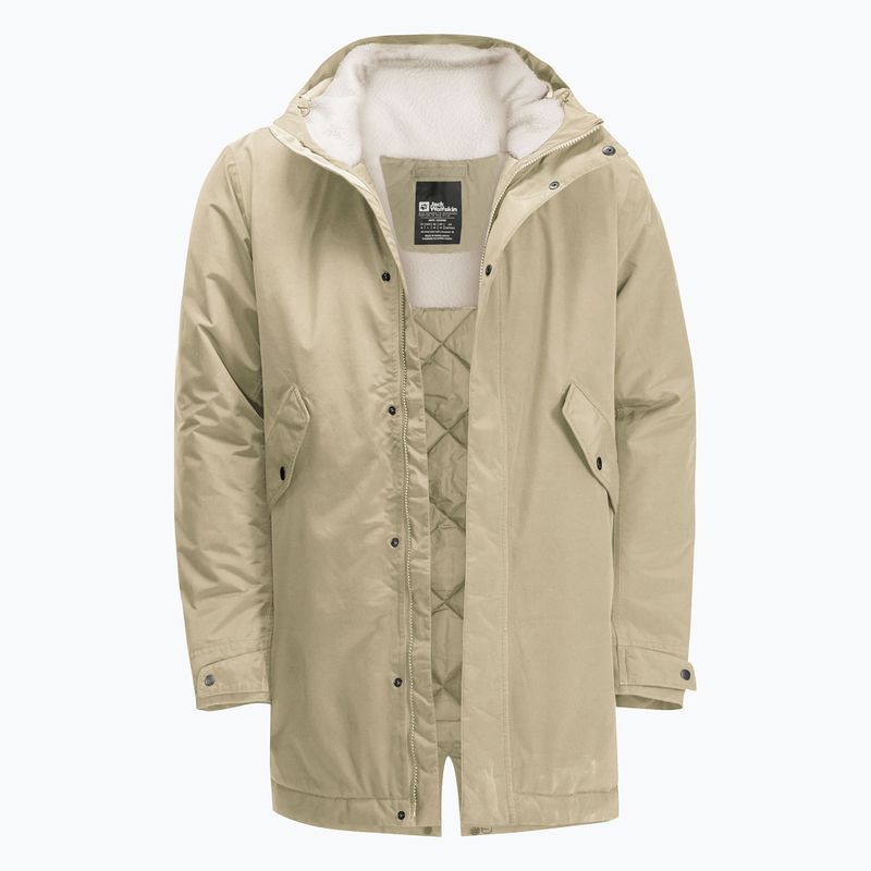 Jack Wolfskin giacca invernale da donna Talforst Parka anis 8