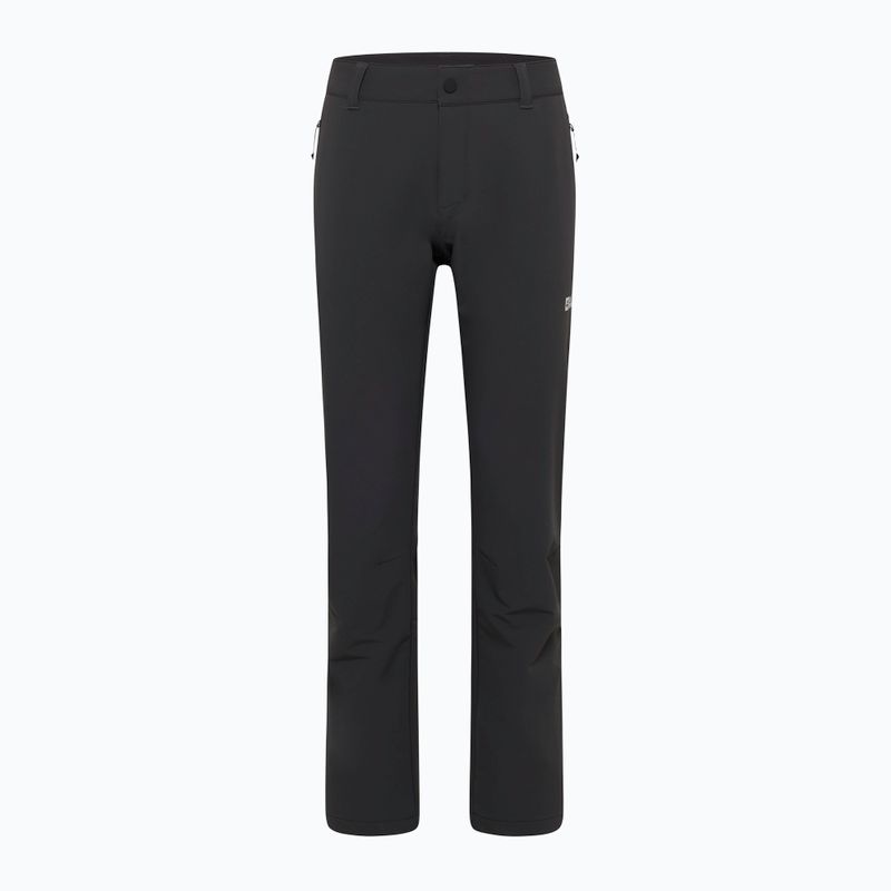Pantaloni softshell da uomo Jack Wolfskin Activate Thermic neri 6