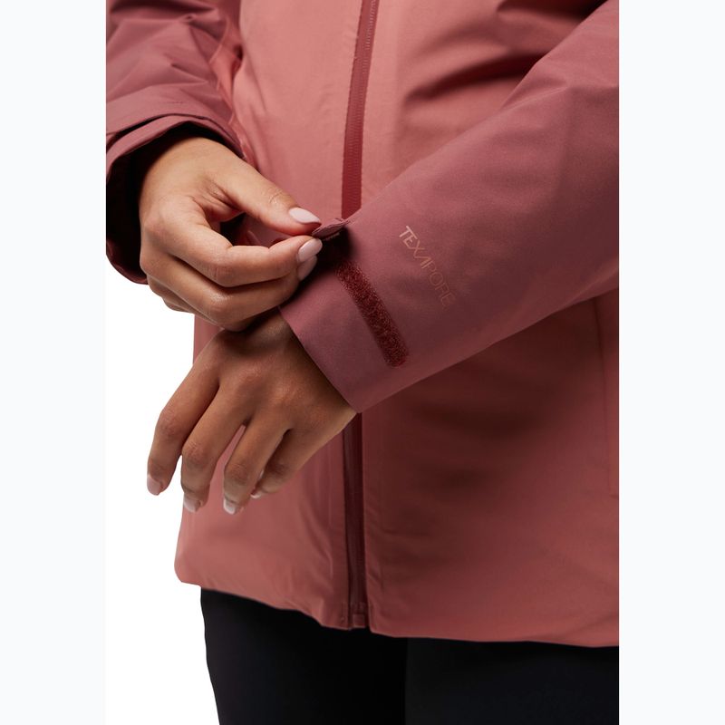 Giacca 3 in 1 donna Jack Wolfskin Hunberg mineral red 10