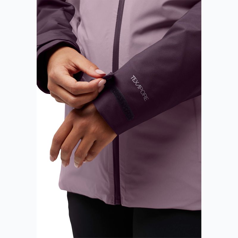 Giacca 3 in 1 donna Jack Wolfskin Hunberg wild blossom 10