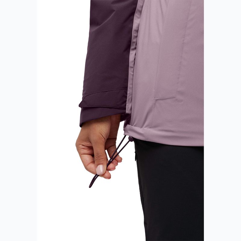 Giacca 3 in 1 donna Jack Wolfskin Hunberg wild blossom 15