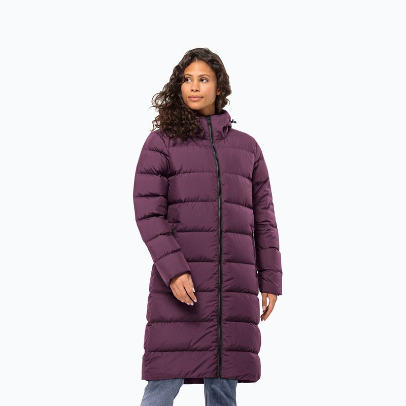Piumino Jack Wolfskin da donna Frozen Palace marmellata di bacche