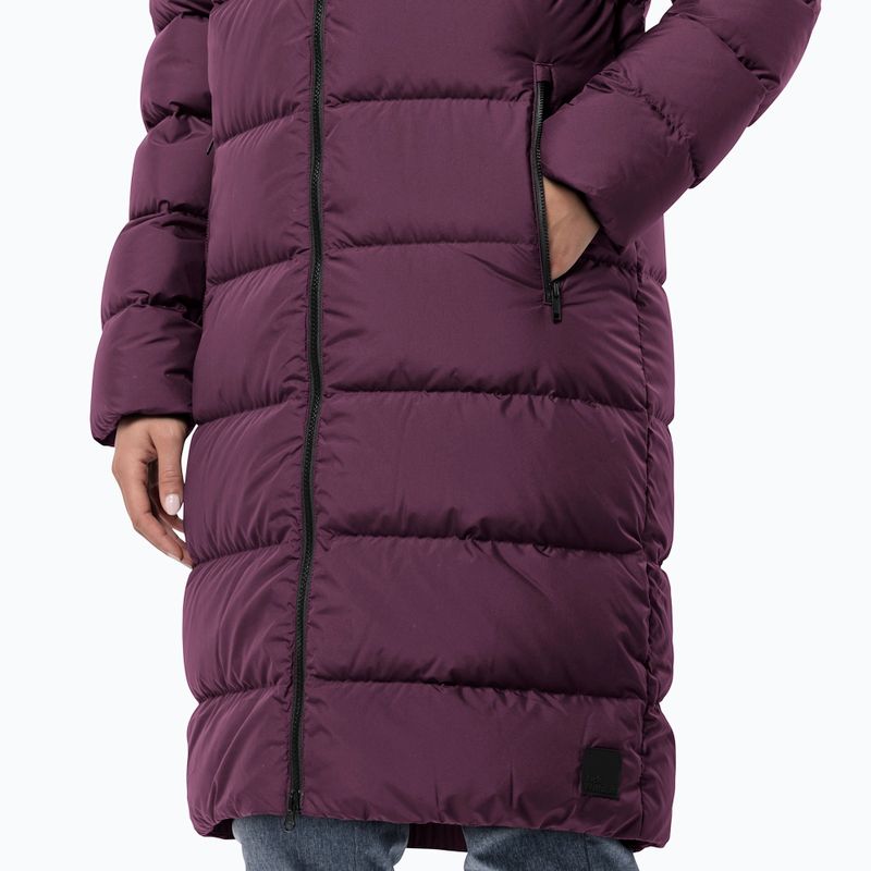 Piumino Jack Wolfskin da donna Frozen Palace marmellata di bacche 4