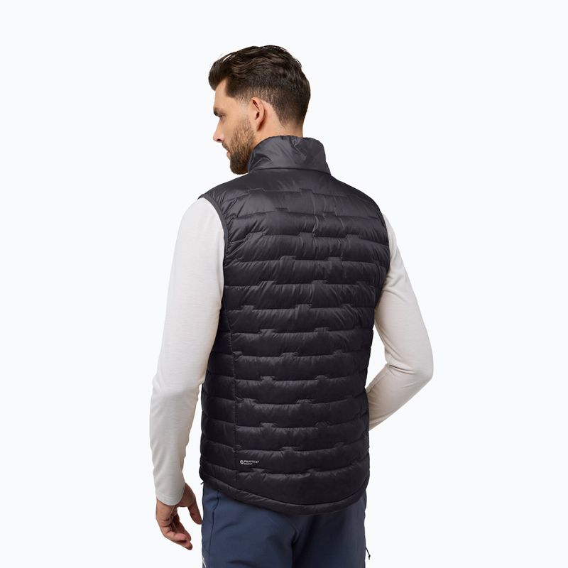 Giacca smanicata Jack Wolfskin Passamani Down phantom trekking da uomo 2