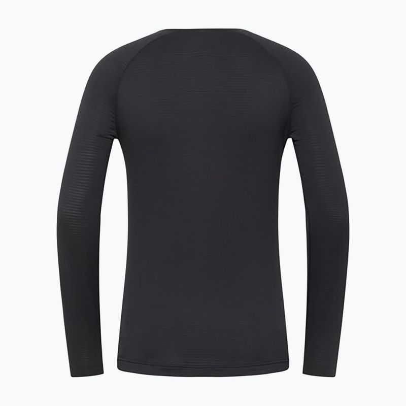 Jack Wolfskin Longsleeve termoattiva da uomo Infinite Warm nero 4