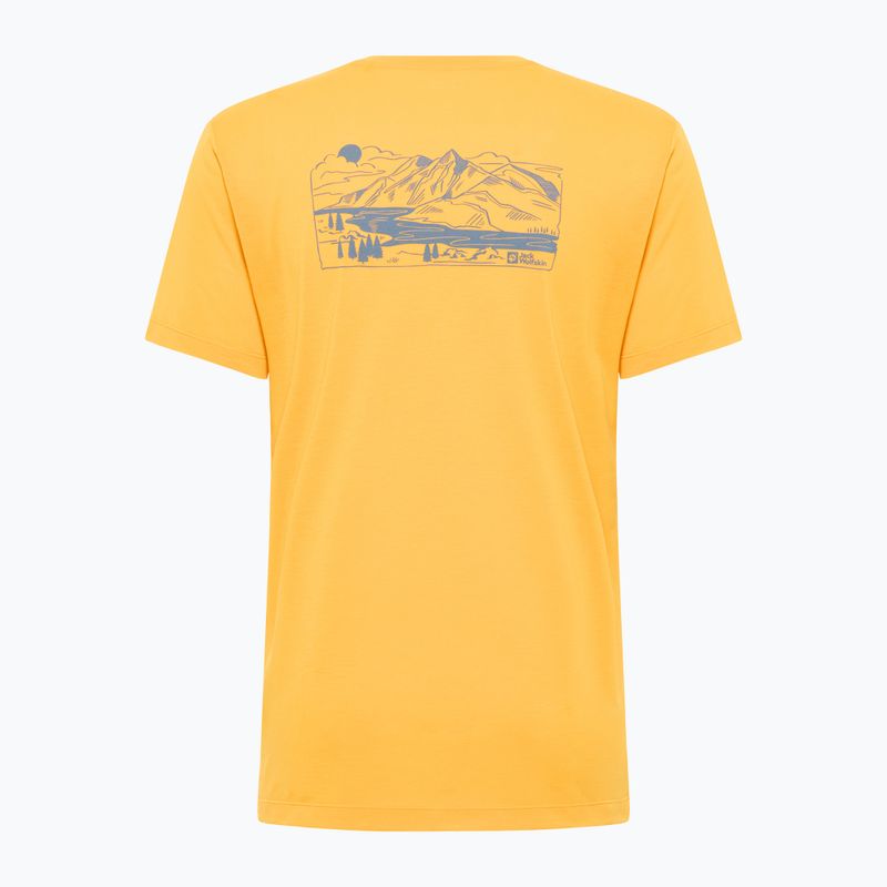 Maglietta da trekking Jack Wolfskin da uomo Vonnan Graphic 5