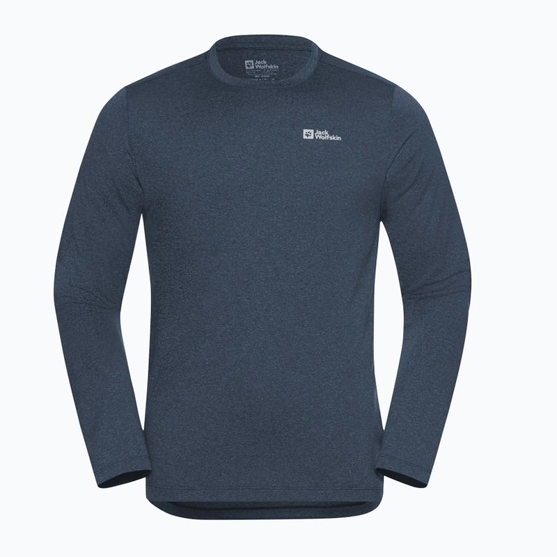 Maglia termica a maniche lunghe da uomo Jack Wolfskin Sky Thermal midnight sky 5
