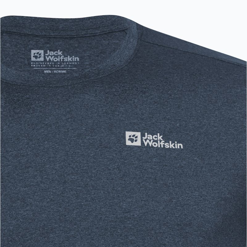 Maglia termica a maniche lunghe da uomo Jack Wolfskin Sky Thermal midnight sky 7