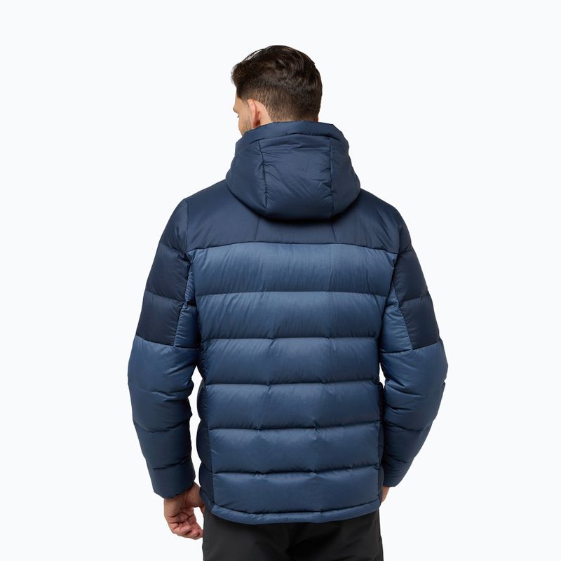 Jack Wolfskin piumino da uomo Nebelhorn Down Hoody nature blu 2