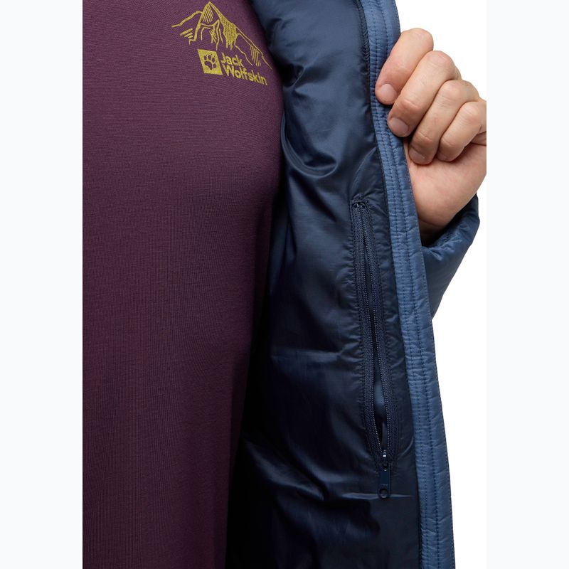 Jack Wolfskin piumino da uomo Nebelhorn Down Hoody nature blu 9