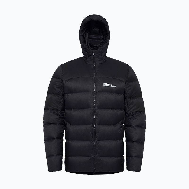 Jack Wolfskin piumino da uomo Nebelhorn Down Hoody nero 20