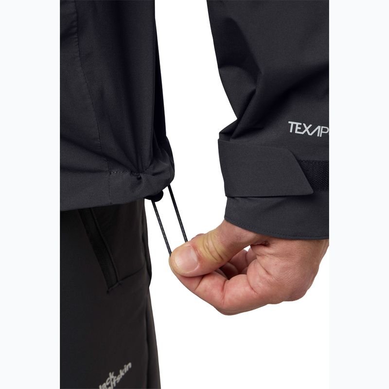 Giacca antipioggia Jack Wolfskin Eagle Peak 2L phantom 8