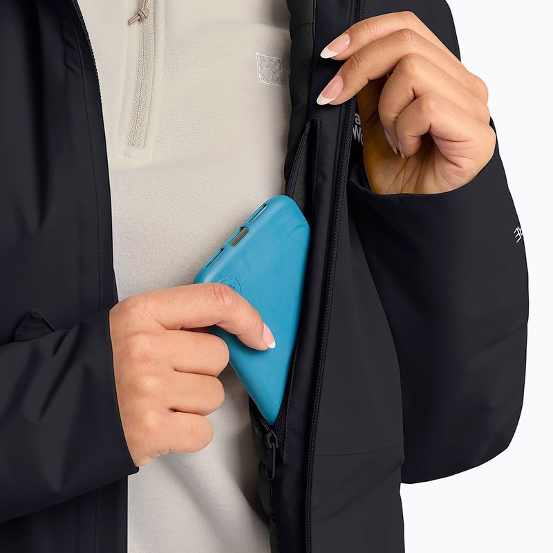 Giacca imbottita da donna Jack Wolfskin Wisper Ins black 8