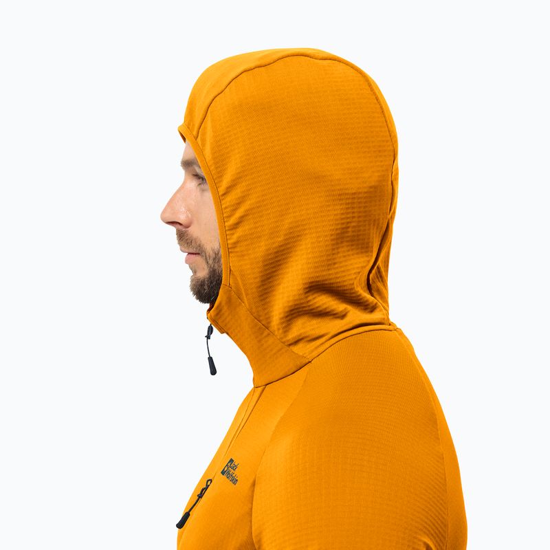 Jack Wolfskin Kolbenberg Uomo Felpa in pile con cappuccio Fz 3