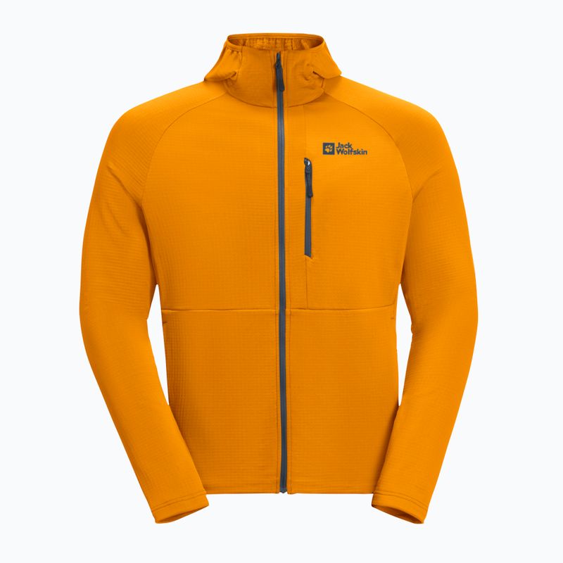 Jack Wolfskin Kolbenberg Uomo Felpa in pile con cappuccio Fz 6