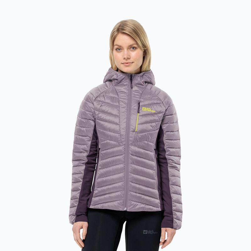 Giacca ibrida da donna Jack Wolfskin Routeburn Pro Ins wild blossom