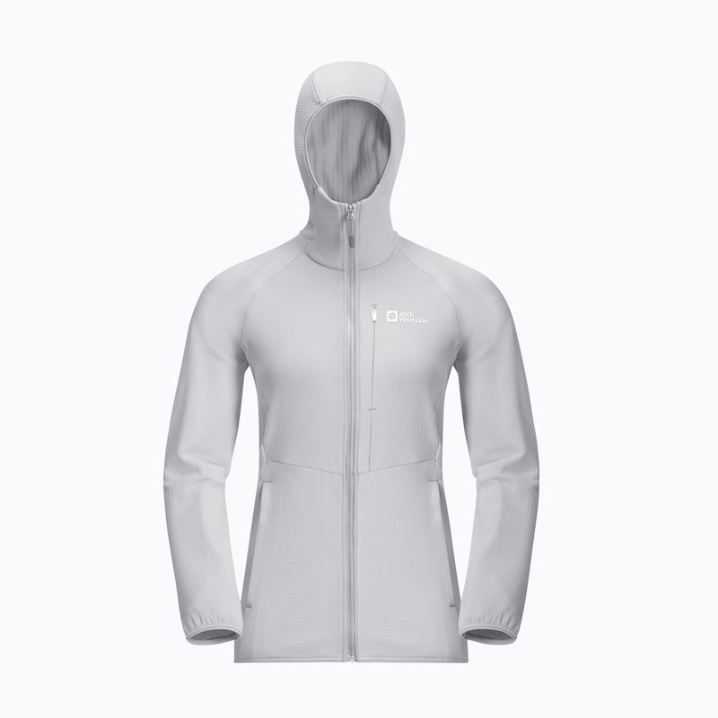 Jack Wolfskin giacca in pile da donna Kolbenberg Hooded Fz cool grey 8