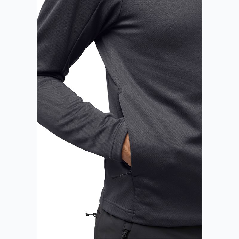 Felpa in pile Alpgrat phantom da uomo di Jack Wolfskin 4