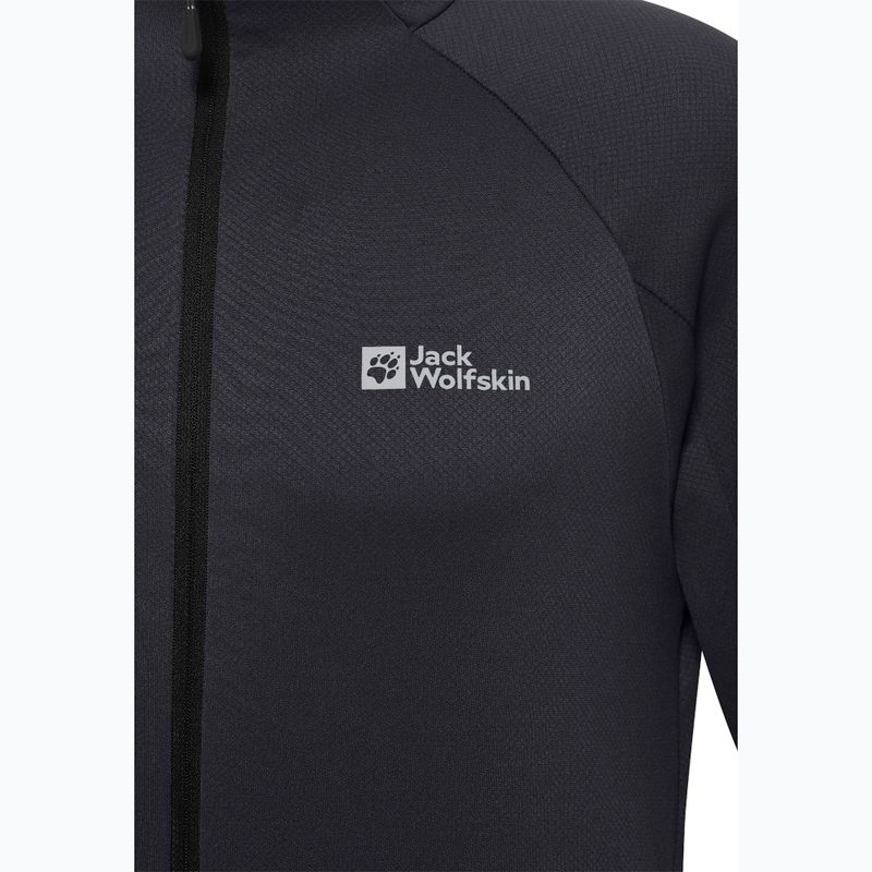 Felpa in pile Alpgrat phantom da uomo di Jack Wolfskin 5