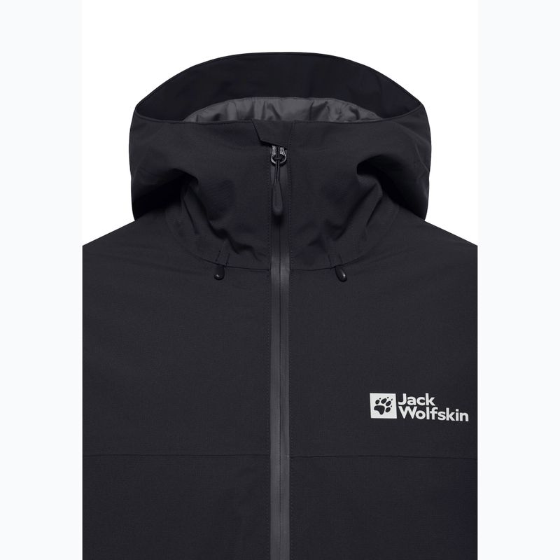 Piumino Jack Wolfskin Wisper Ins da uomo, nero 15
