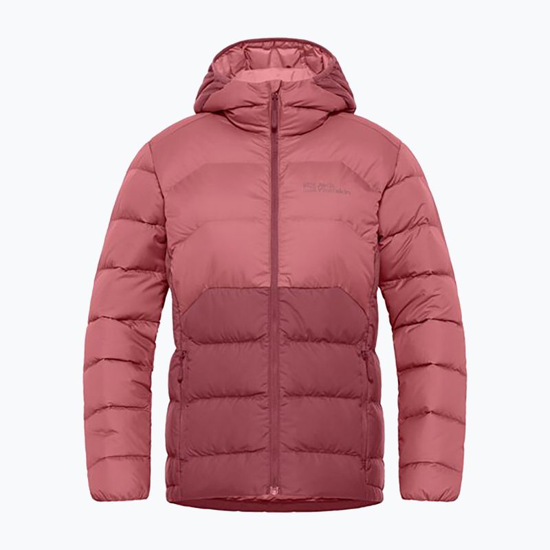 Piumino Jack Wolfskin donna Ather Down Hoody rosso ocra 8