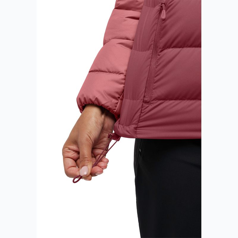 Piumino Jack Wolfskin donna Ather Down Hoody rosso ocra 7