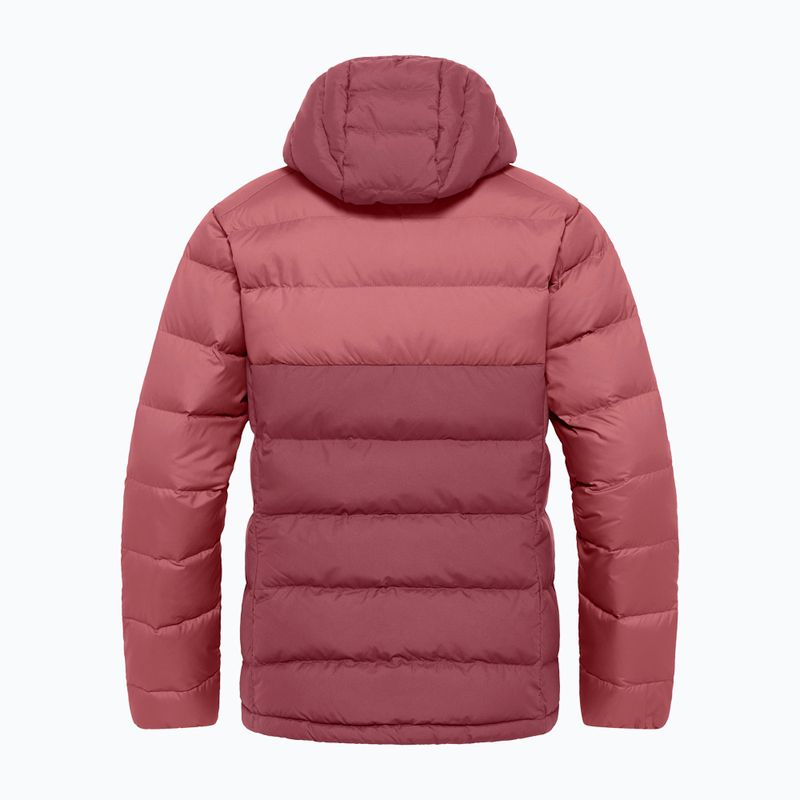 Piumino Jack Wolfskin donna Ather Down Hoody rosso ocra 12