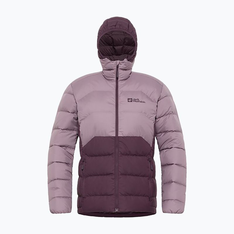 Jack Wolfskin piumino da donna Ather Down Hoody prugna notte 9