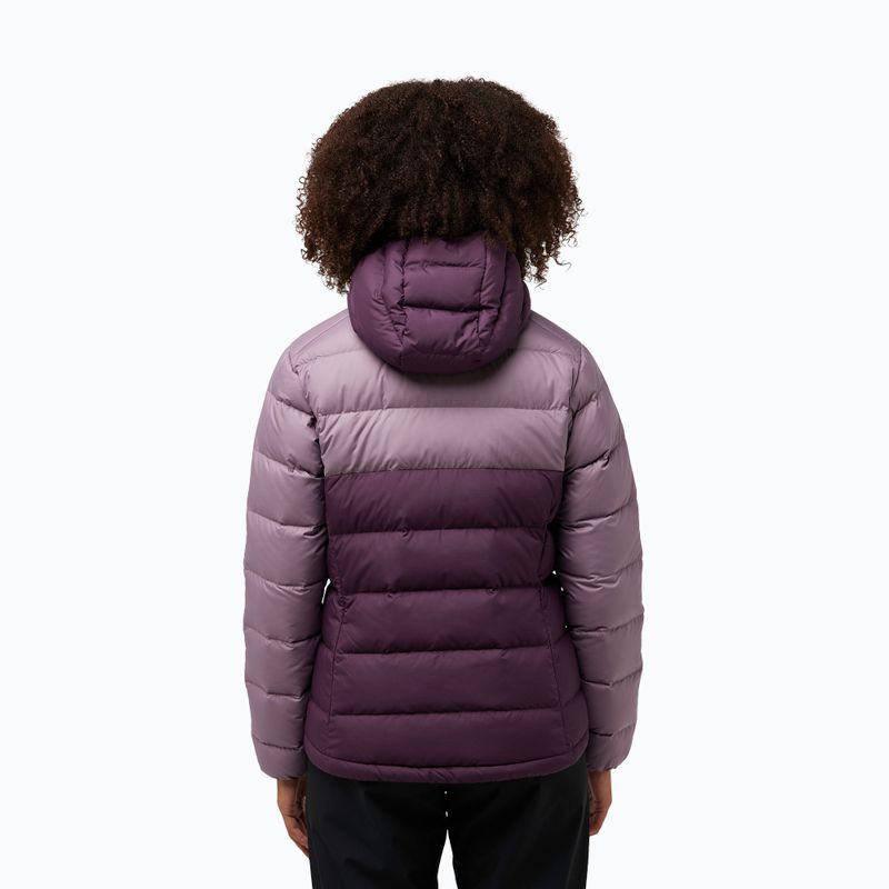 Jack Wolfskin piumino da donna Ather Down Hoody prugna notte 2
