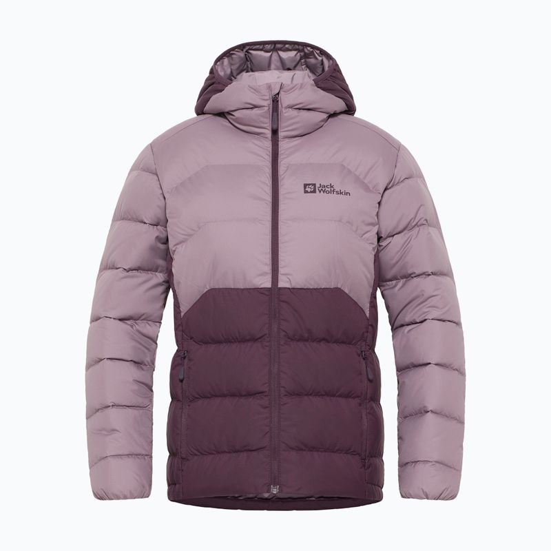Jack Wolfskin piumino da donna Ather Down Hoody prugna notte 10