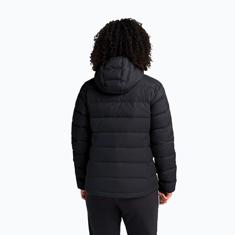 Piumino Jack Wolfskin donna Ather Down Hoody nero 5