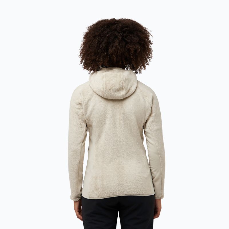 Jack Wolfskin Felpa in pile da donna Rotwand con cappuccio Fz seal 2