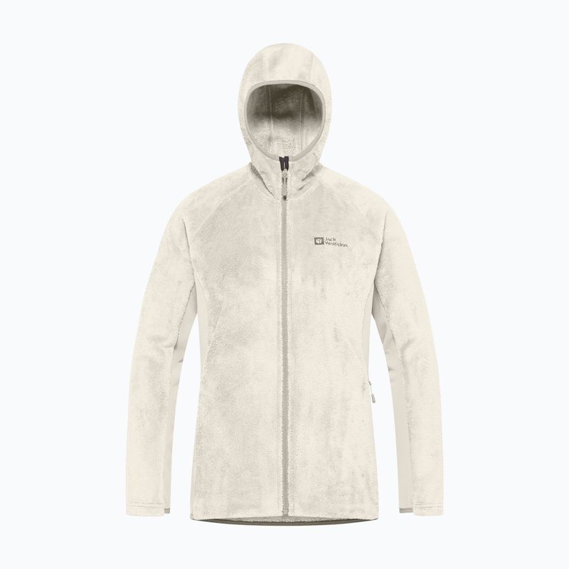Jack Wolfskin Felpa in pile da donna Rotwand con cappuccio Fz seal 6