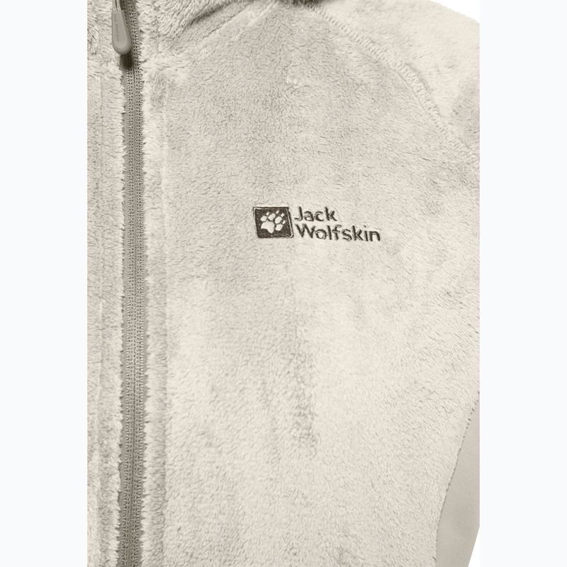 Jack Wolfskin Felpa in pile da donna Rotwand con cappuccio Fz seal 8