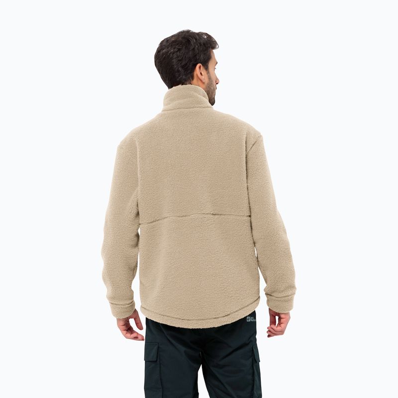 Felpa in pile Jack Wolfskin da uomo Felslicht anis 2