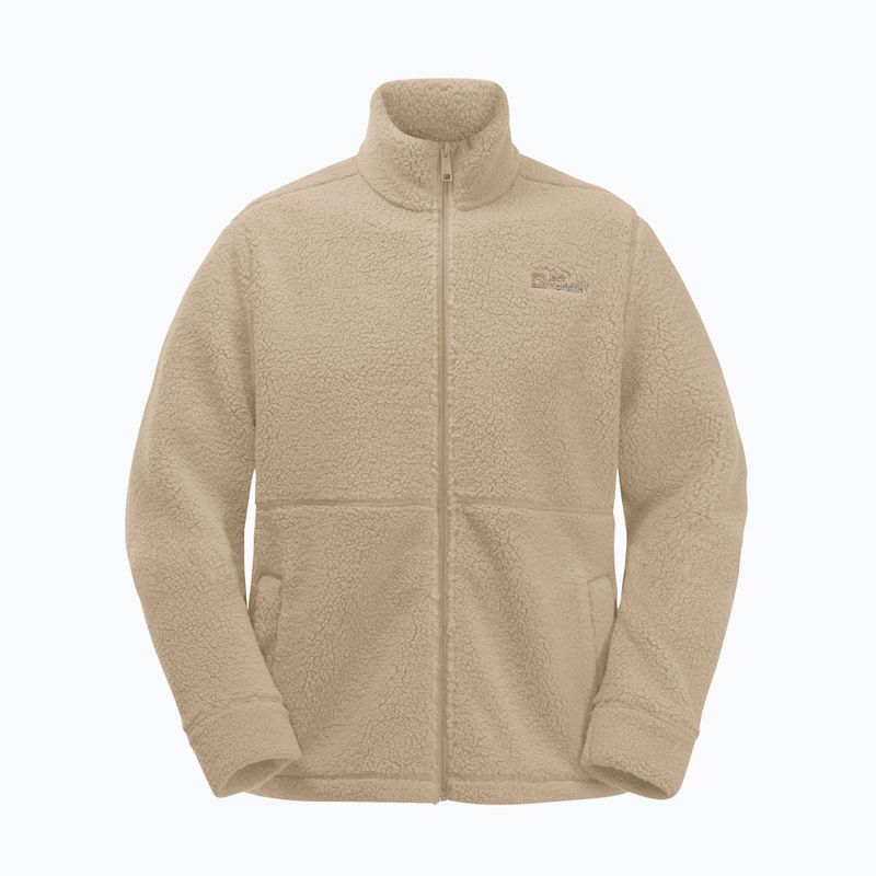 Felpa in pile Jack Wolfskin da uomo Felslicht anis 5