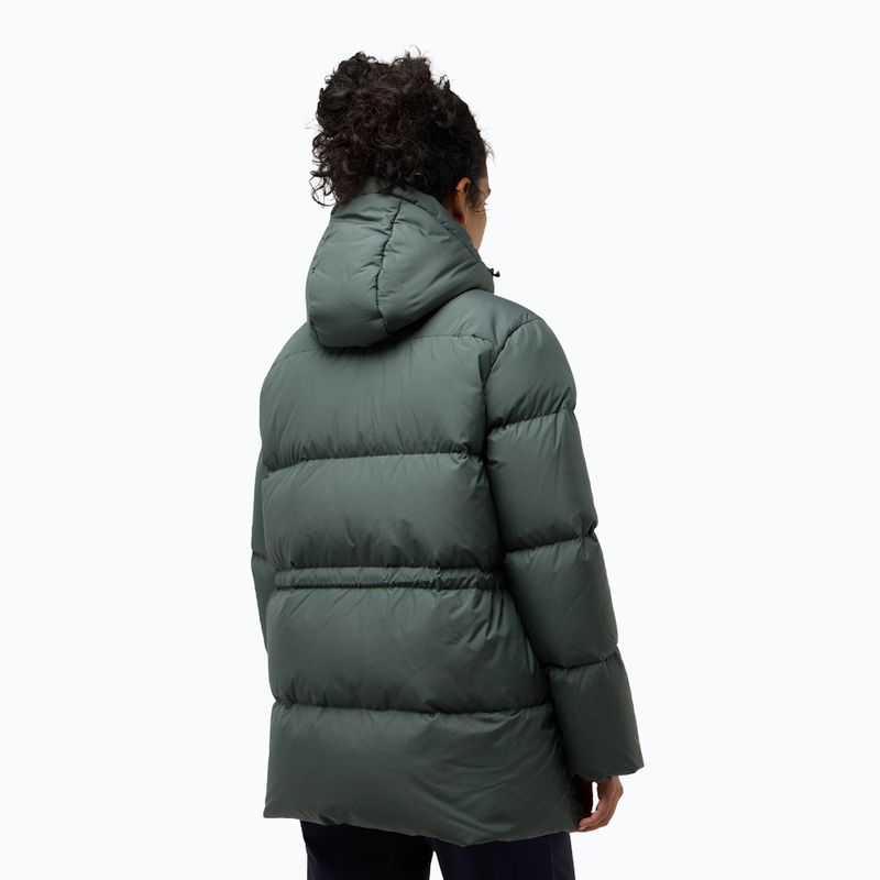 Piumino Jack Wolfskin da donna Kirschallee verde ardesia 2
