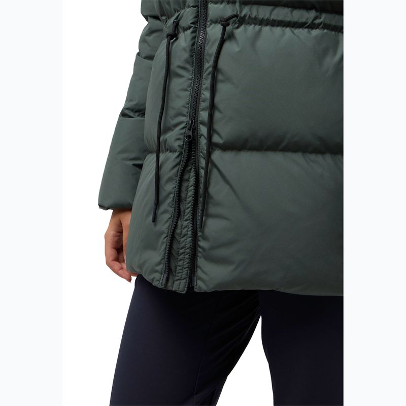 Piumino Jack Wolfskin da donna Kirschallee verde ardesia 8