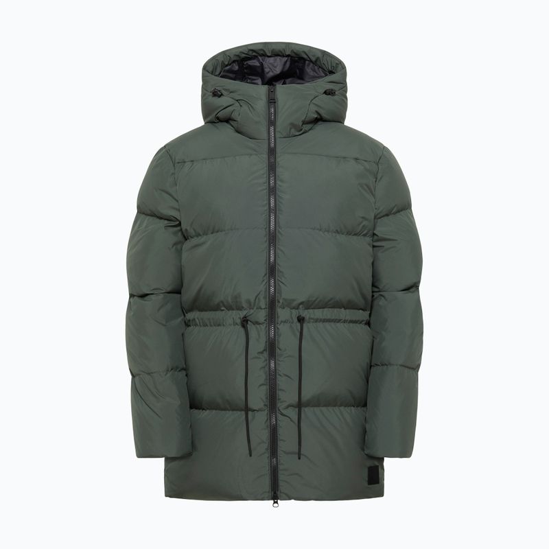 Piumino Jack Wolfskin da donna Kirschallee verde ardesia 10