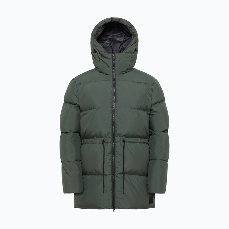 Piumino Jack Wolfskin da donna Kirschallee verde ardesia 11