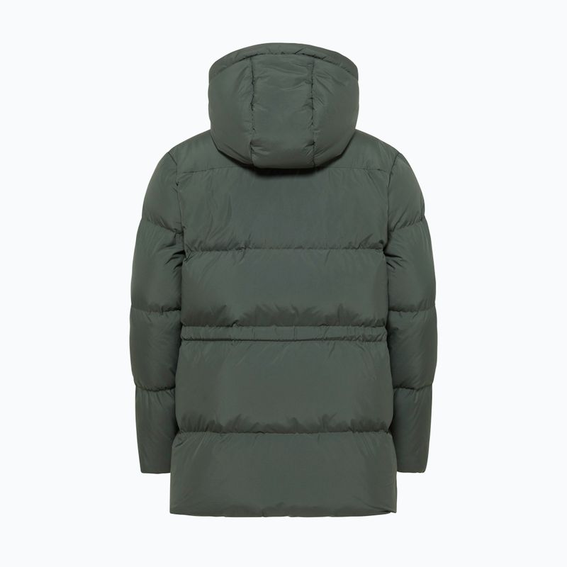 Piumino Jack Wolfskin da donna Kirschallee verde ardesia 12