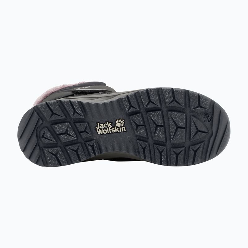 Scarpe per bambini Jack Wolfskin Polar Bear-B Texapore Mid Vc phantom 6