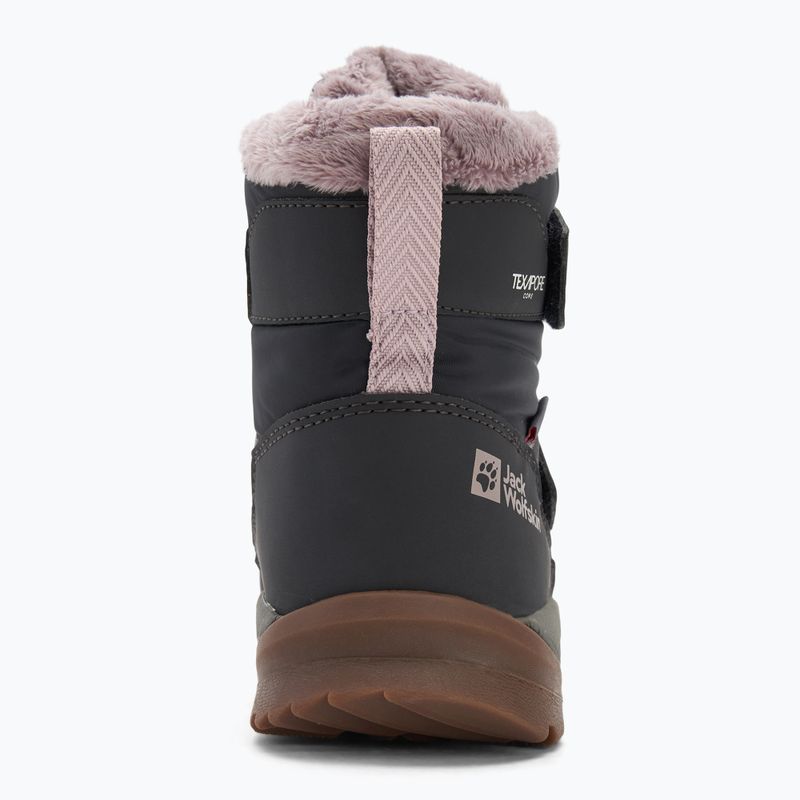 Scarpe per bambini Jack Wolfskin Polar Bear-B Texapore Mid Vc phantom 6