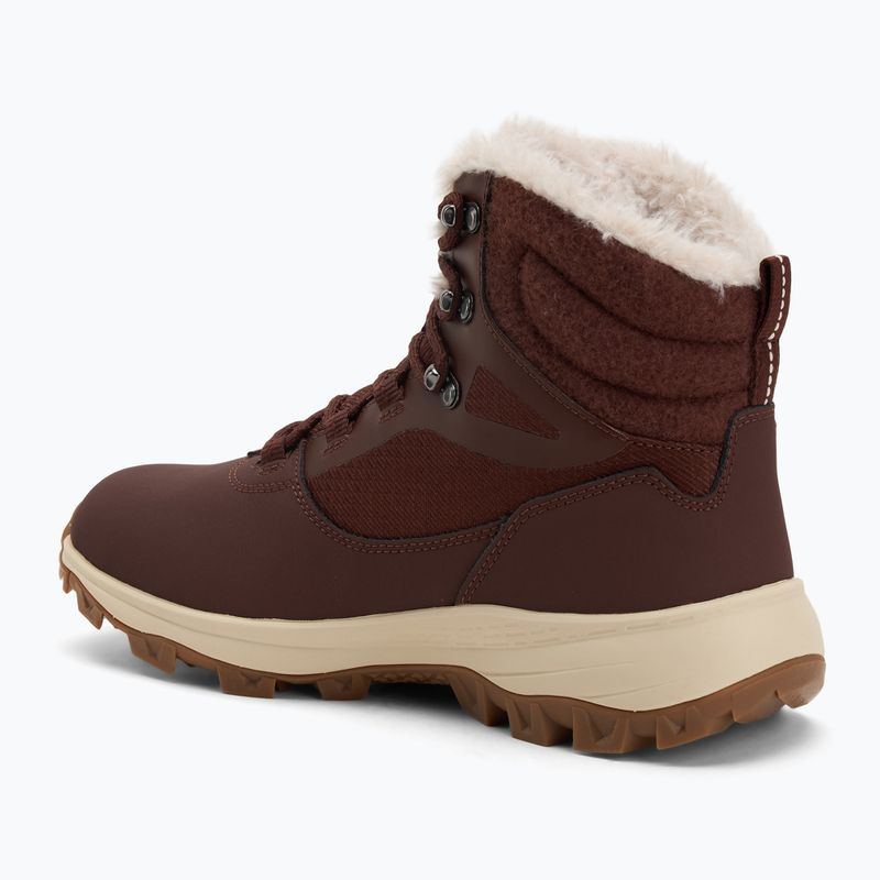 Scarpe da donna Jack Wolfskin Everquest Texapore High dark mahogany 3