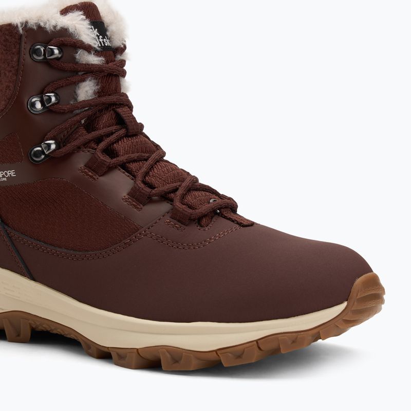 Scarpe da donna Jack Wolfskin Everquest Texapore High dark mahogany 7