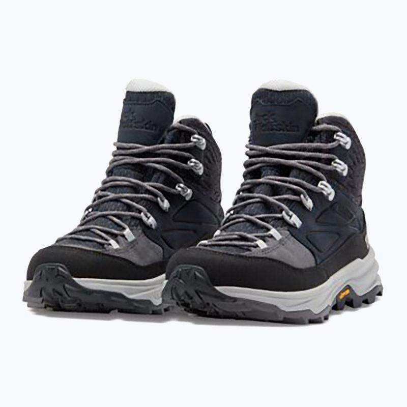 Scarpe da trekking Jack Wolfskin da donna Cyrox Texapore Mid grafite 10