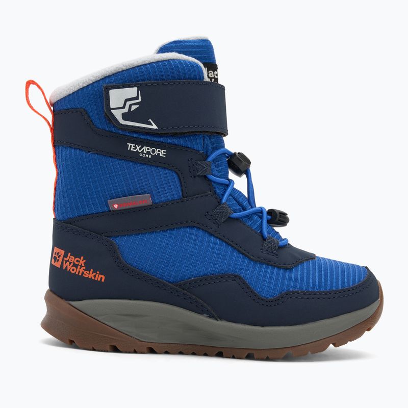 Scarpe per bambini Jack Wolfskin Polar Bear-B Texapore High Vc crisp cobalt 2